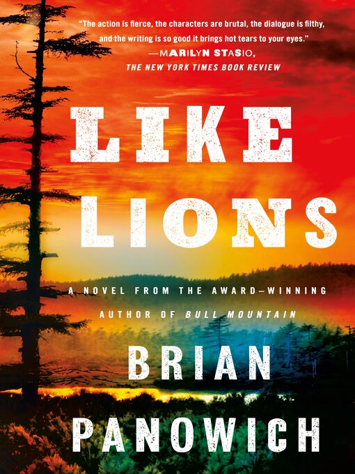 Title details for Like Lions by Brian Panowich - Wait list